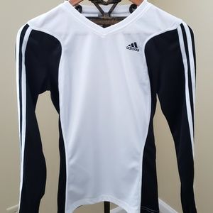 Adidas Womens Athletic Long Sleeve top Small